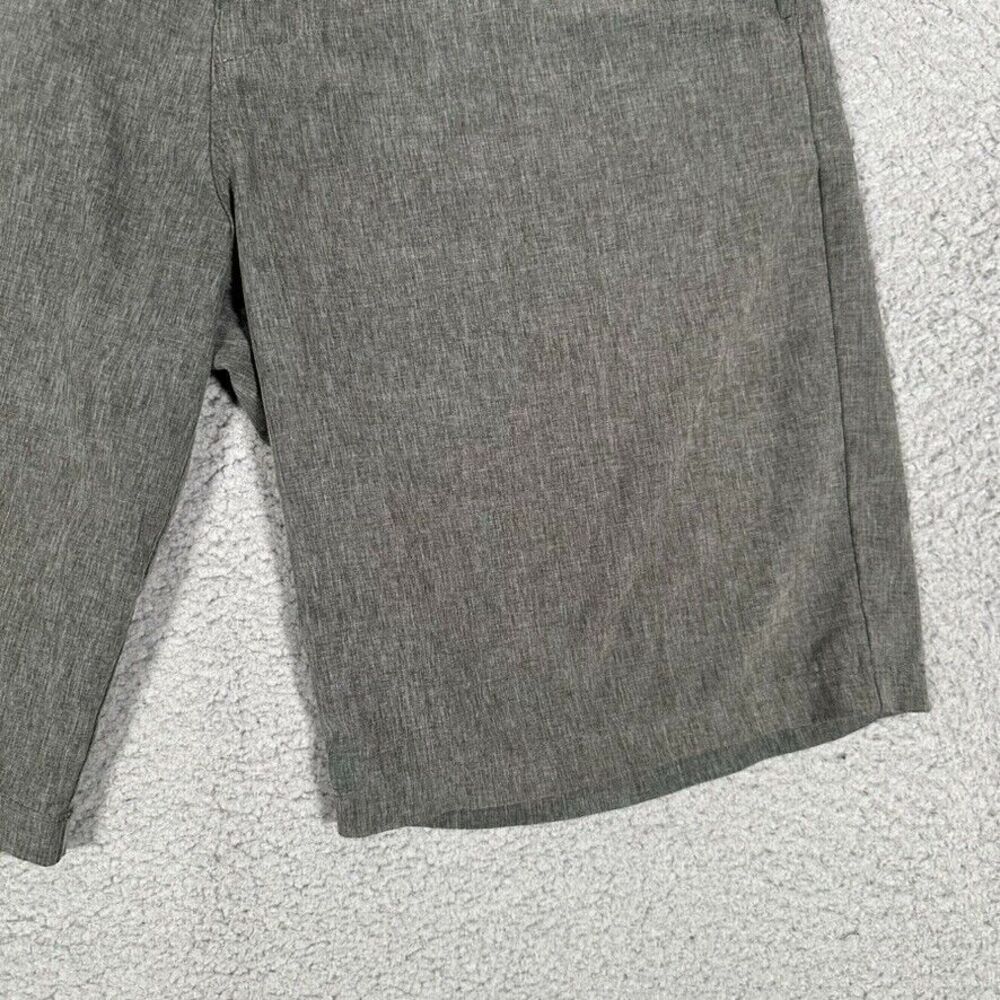 Hurley Shorts Mens 30 Gray 9" Hybrid Golf Casual Preppy Performance Lightweight - Picture 4 of 11